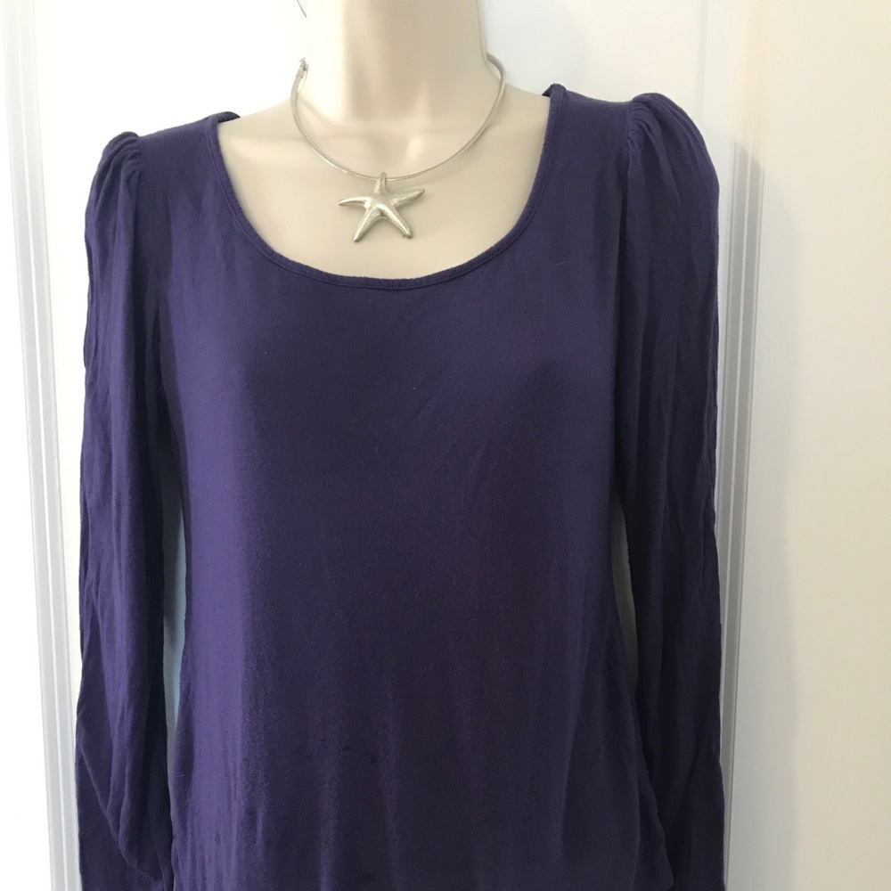 Sheer long sleeve shirt